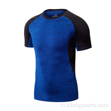 Men Fitness Quick Dry Sports Panties T-shirt